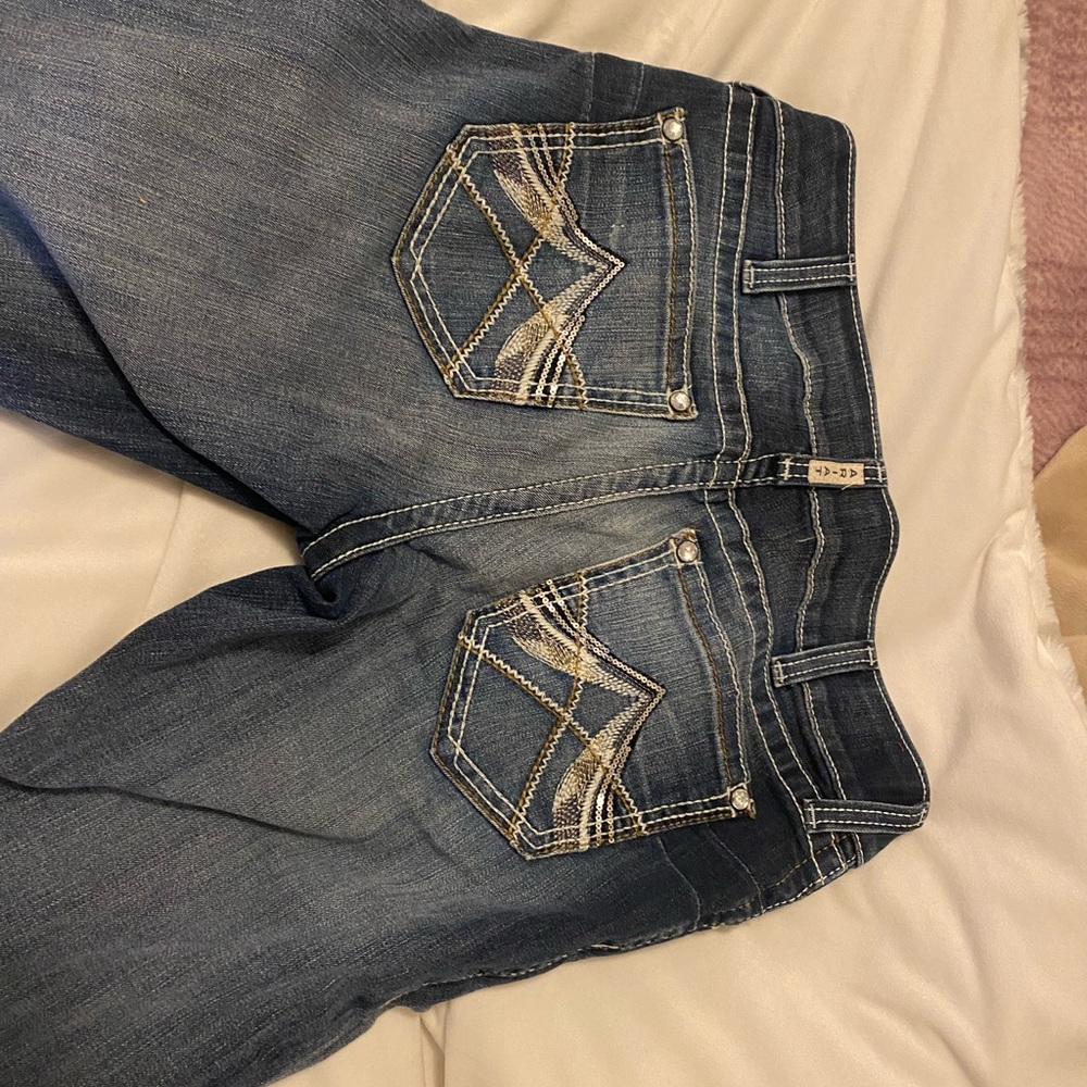 Ariat Blue Wide Leg Jeans